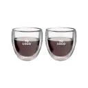 Set de tazas doble vidrio Porto
