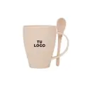 Taza con cuchara