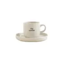 Copenhagen Mug with Saucer
