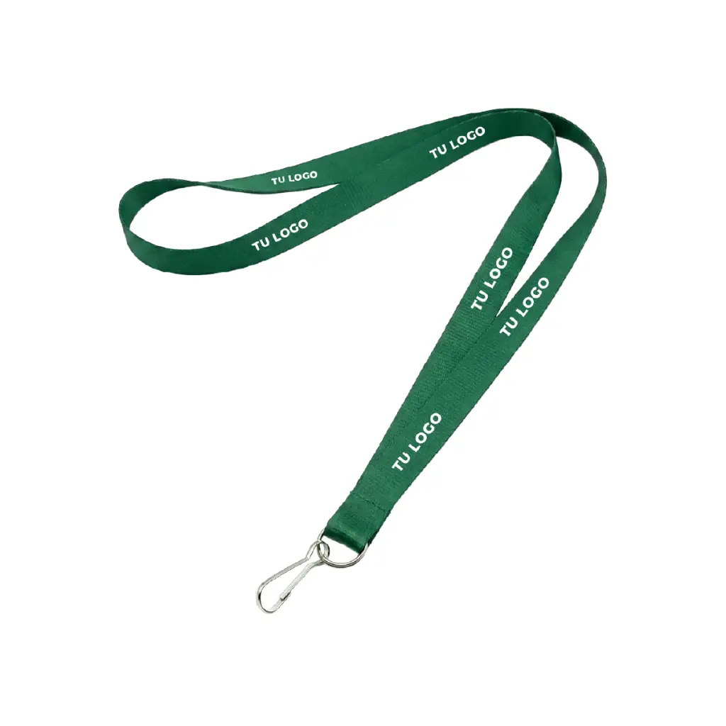 Cintas porta credencial con aro y anzuelo 