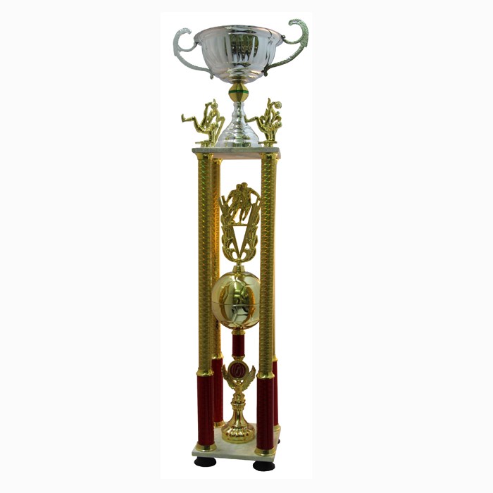 Trofeos TROFEOS 04 COLUMNAS COPA METALICA