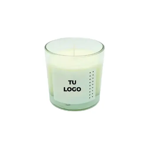 Vela de Soja en Frasco de Vidrio
