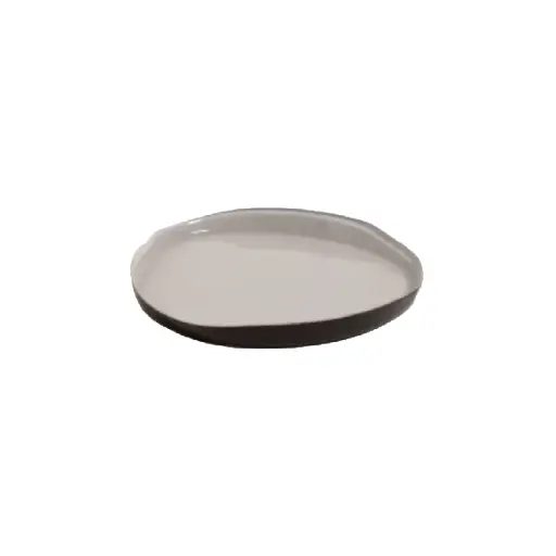 Plato de Vidrio Black Sea Chico