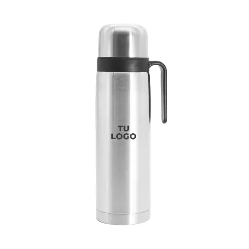 Half-Handle Metal Thermos